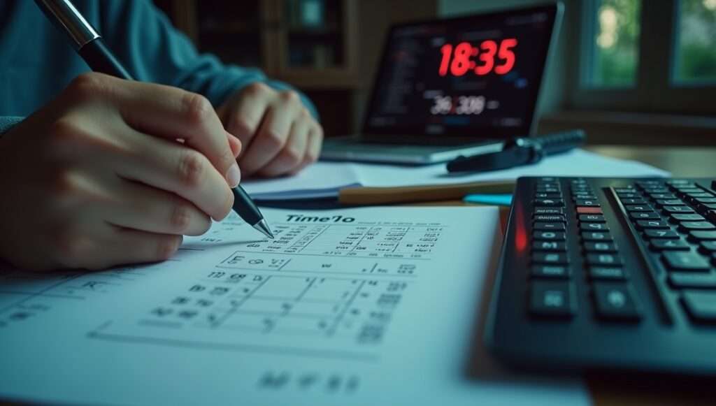Daily Routine for JEE Aspirants: The Ultimate Study Plan for Success 4 Mock Test in Progress